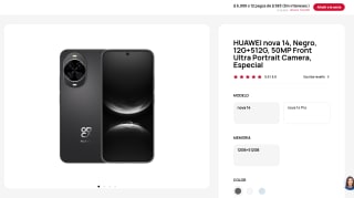 Huawei Nova 14 512GB por $6,999