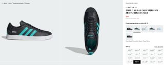 Tenis Adidas Court Mercedes AMG Petronas F1 Team por $759 en Adidas