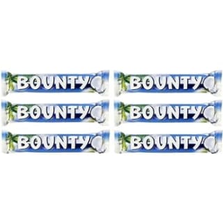 Bounty Coconut Milk Chocolate Duo Bars, 24 x 57g for £10.50 at Amazon