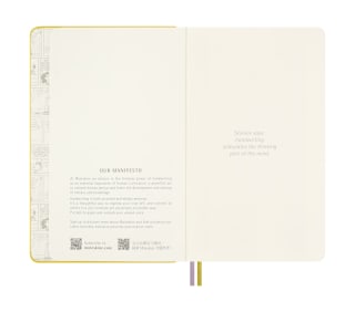 Moleskine Cuaderno large hojas rayadas Peanuts por 13,50€ en El Corte Inglés