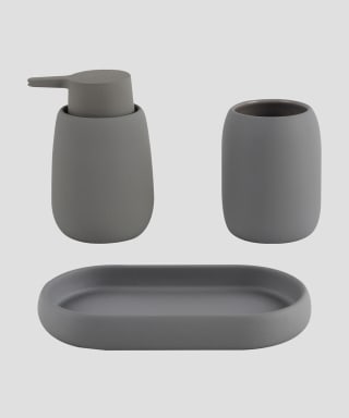 Chester & Peck Set de Baño 3 Piezas gris por $269.70 en El Palacio de Hierro
