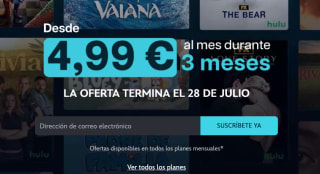 Oferta Disney+ con anuncios por 4.99€ durante 3 meses otros planes hasta 5€ descuento
