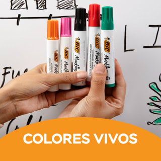 BIC Marcador de pizarrón 4 piezas + borrador por $53.80 en Amazon