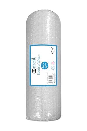 Nu: Mail Bubble Wrap Roll Small | 5m x 30cm | Protective Packaging | Eco-Friendly