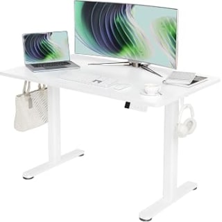 DEVAISE Bureau Assis-Debout Électrique 120 x 60 cm pour 59,99€ chez Amazon