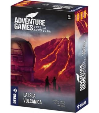 Juego de mesa Adventure Games: La Isla Volcánica por 12.5€