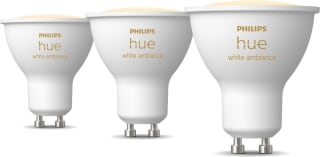 Philips Hue White ambiance GU10 (3-pack) voor €42,87 bij Bol