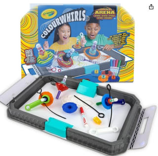 ColourWhirls la Peonza de Colores, Pista para desafíos con 4 peonza por 26.96€