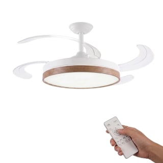Ventilador de techo con luz LED 72W (Ø102 cm) por 25.19€