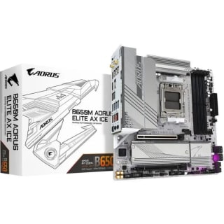 Placa base AM5 M-ATX GIGABYTE B650M AORUS ELITE AX ICE por 146,48€