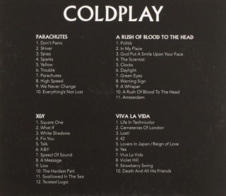 Coldplay Catalogue Set (4 CD) por 15,88€ en Amazon