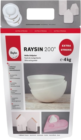 Rayher Raysin 200 gietpoeder 4 kg voor €9,89 bij Amazon