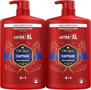 Old Spice Captain gel de ducha y champú 3en1 (2x1 L) por 10,44€ en Amazon
