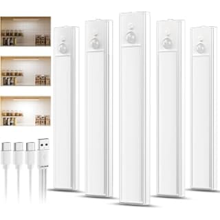 JEKEMORYE Under Cabinet Kitchen Lights 2 Pack for £8.98 at Amazon