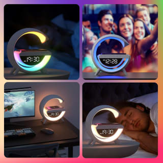 G-Shape Lamp with Wireless Charging & Bluetooth Speaker for £5.99 at TJC