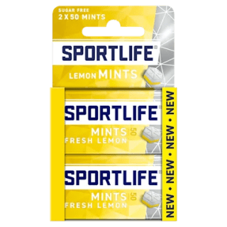 Gratis Sportlife Mints lemon (2 st) bij PLUS na cashback via Tikkie
