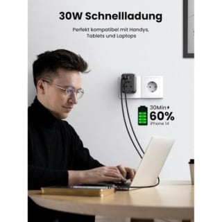 Cargador Ugreen 90613 30W por 8,47€ en PcComponentes