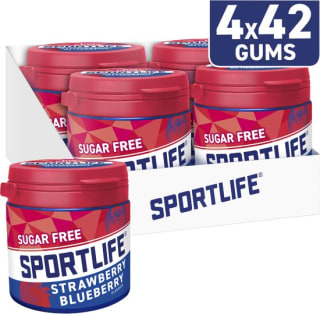 Diverse (4-pack) Sportlife kauwgom vanaf €13,54 bij Bol
