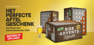 Bier adventskalender voor €59,99 bij Poiesz