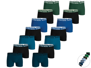 Björn Borg Cotton Stretch boxershorts (10 stuks) voor €49,95 bij iBOOD