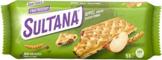 18 stuks Sultana FruitBiscuits Appel voor €19,99 bij Bol