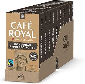 Café Royal, Honduras Espresso Forte, 100 cápsulas compatibles con Nespresso a 14.91€