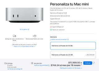 Mac Mini M4 16GB 256GB por $10,999 | Estudiantes (Banamex)