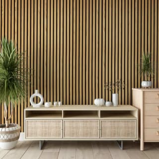 STRIVO Acoustic Slat Panel Natural Ash - £24.95