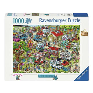 Ravensburger Legpuzzel Holiday Resort 1: The Campsite, 1000st. voor €5 bij Lobbes