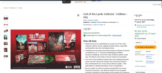 Cult of the Lamb (PS5) pre-order voor €117,04