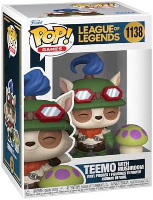 Funko Pop! & Buddy: League of Legends - Teemo with Shroom por 11,20€ en Amazon
