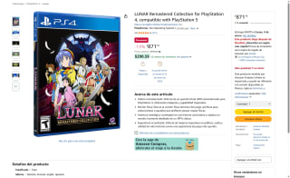 LUNAR Remastered Collection por $872 | Amazon