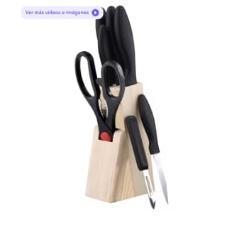 San Ignacio Juego de Cuchillos con Tacoma por 15,14€