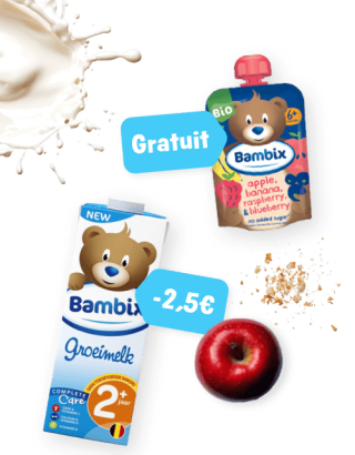 Gratis Bambix groeimelk of groeidrink bij Bambix via cashback