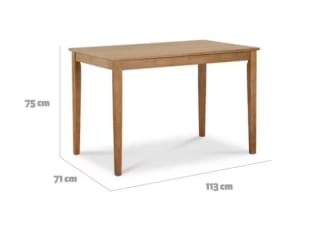 Juego Comedor Texas 4 Sillas Café - Walnut $139.990 Disponible en Mundo Lider, Chile