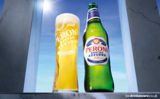 Peroni Nastro Azzurro Italian Lager, 24 x 330ml Bottles, 5% ABV - £18 / £17 S&S
