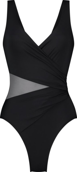 Hunkemöller Dames Badmode Badpak Shaping Shell Mesh (Small) voor €17,40 bij Bol