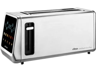 Ufesa OneTouch Duo Plus Tostadora Inox 1450W por 46,66€