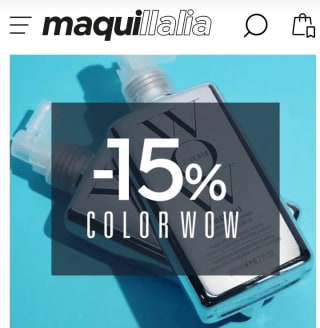 -15% de Descuento Color Wow.