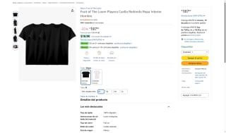 Playera Fruit of The Loom por $187 | Descuento Amazon