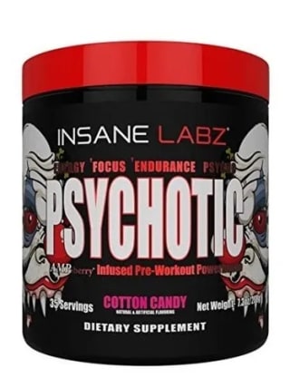 Pre Entreno Psychotic 35 Servicios por $489 | Oferta Mercado Libre