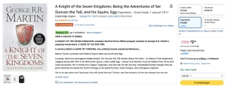 George R.R. Martin A Knight of the Seven Kingdoms voor €9,69 bij Amazon