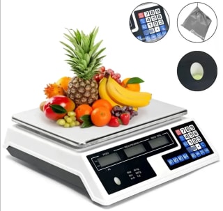 Báscula Comercial 40kg por $298 en Mercado Libre