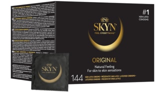 Lot de 144 Préservatifs sans Latex Skyn Original Skynfeel à 39,99€