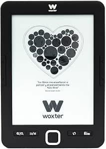 Woxter Scriba 195 (6 Pulgadas) Negro Lector de Libros Electrónicos por 56.94€