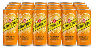 Pack 24 x 33cl de Schweppes de naranja por 15.73€