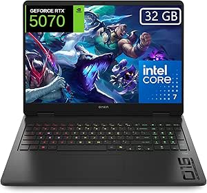 HP OMEN 16-am0001ns - Ordenador portátil Gaming 16" 2K (Intel Core 7-240H, 32GB RAM,
