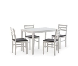 Set de cocina 1 mesa y 4 sillas ALBA por 119.20€