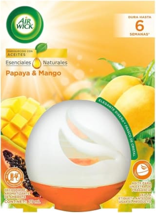 Aromatizante Air Wick Decosphere Papaya y Mango por $78 | Amazon