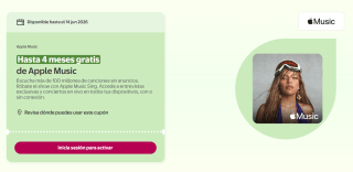 4 Meses Gratis de Apple Music | Walmart Beneficios